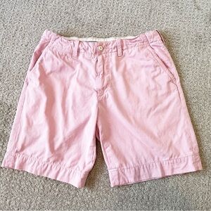 Polo Ralph Lauren Men's Pink Flat Front Shorts Sz 36 Classic Preppy Boating 10"